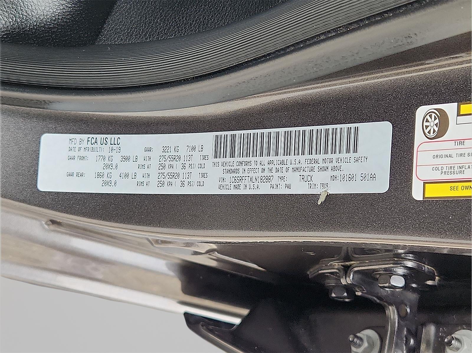 2020 RAM 1500 Big Horn