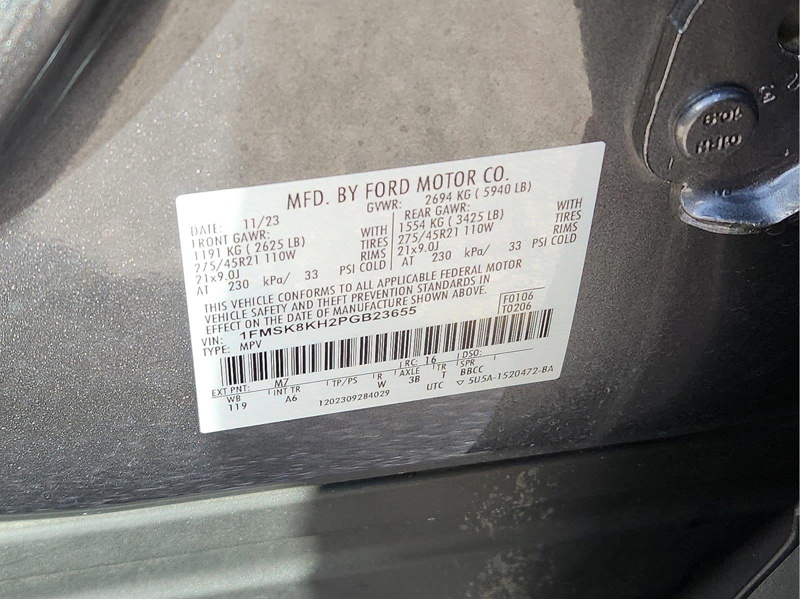 2023 Ford Explorer ST-Line