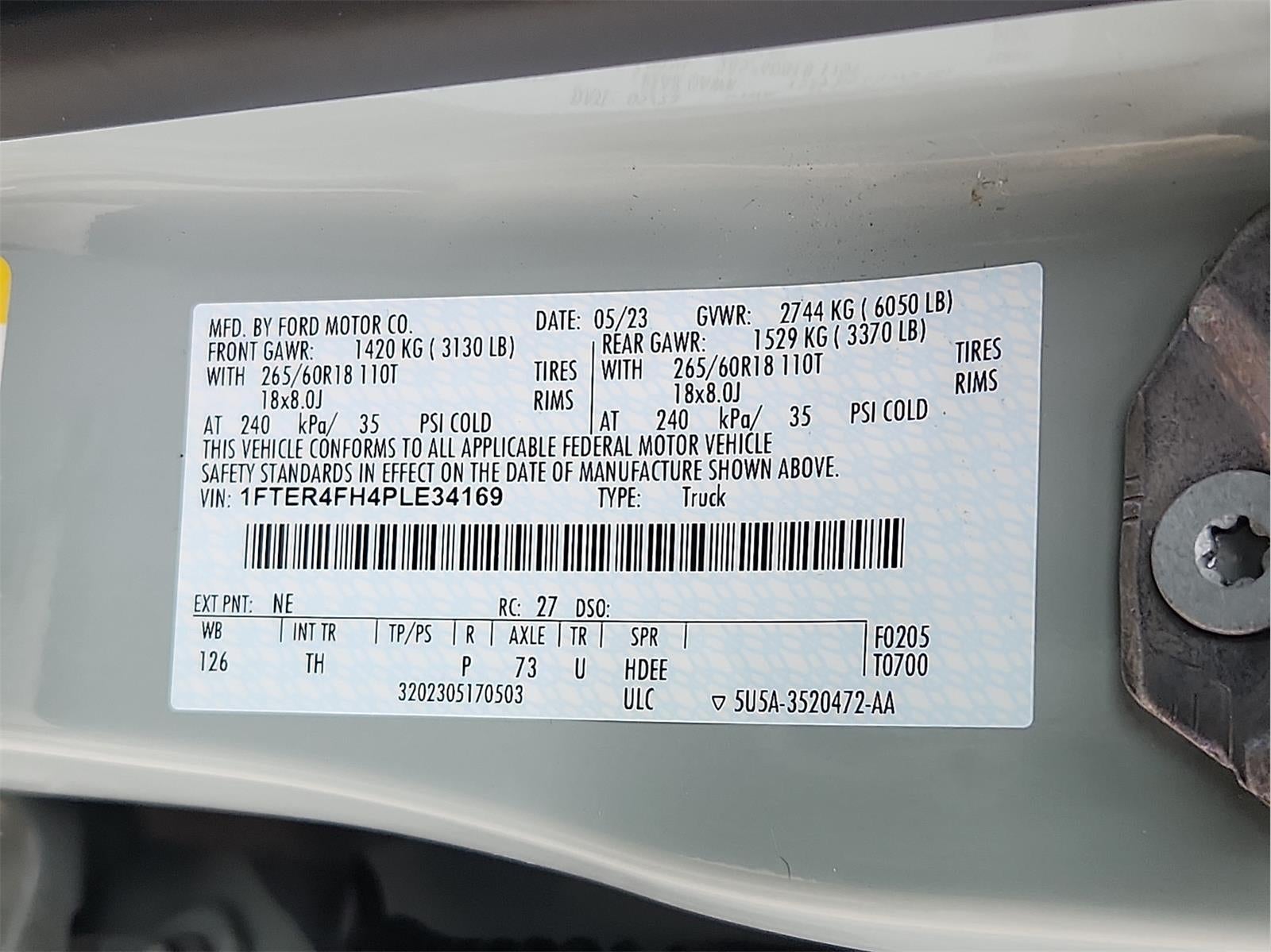 2023 Ford Ranger XLT