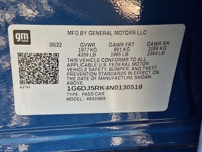 2022 Cadillac CT4 Luxury