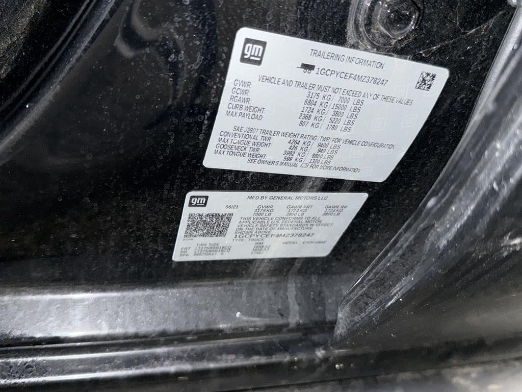 2021 Chevrolet Silverado 1500 Custom Trail Boss