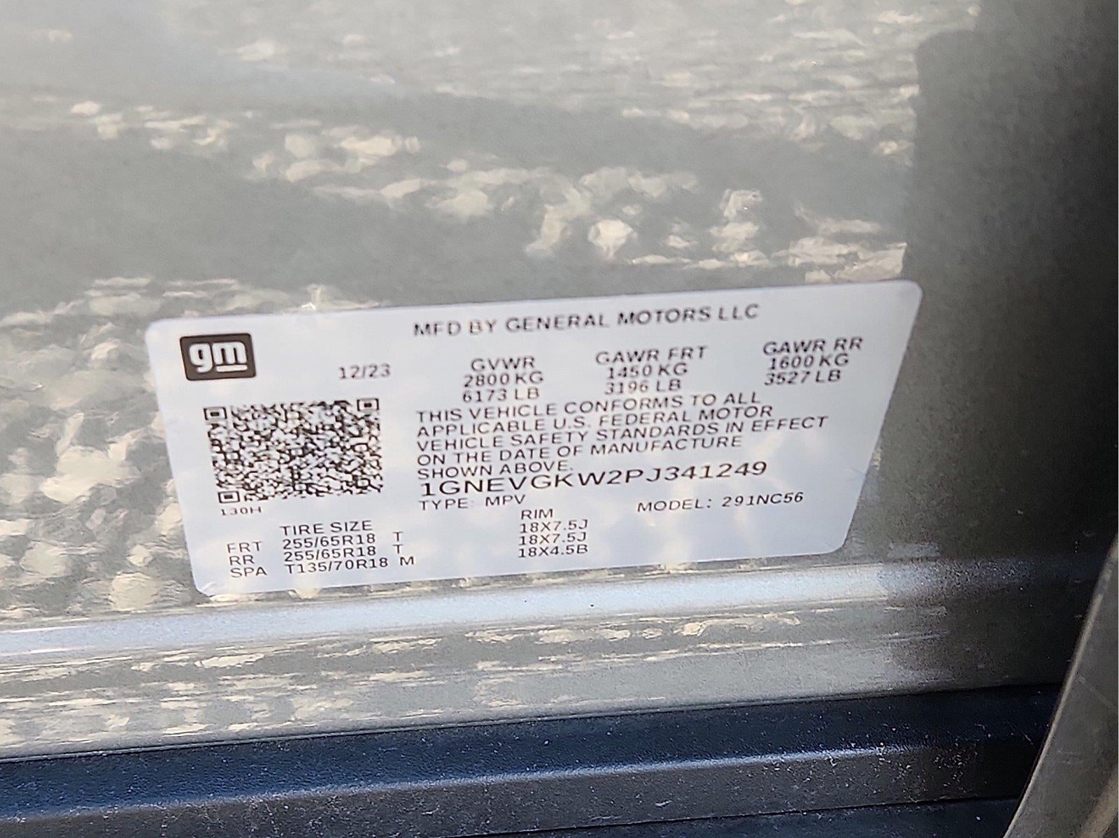 2023 Chevrolet Traverse LT Cloth