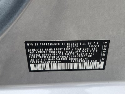 2025 Volkswagen Jetta SE