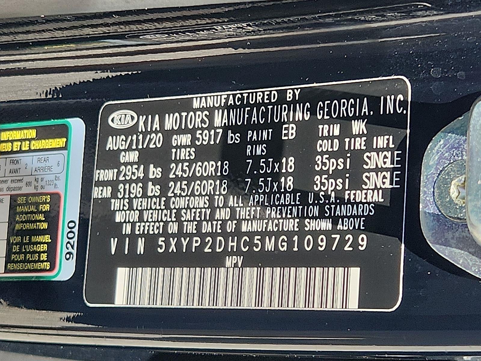 2021 Kia Telluride LX