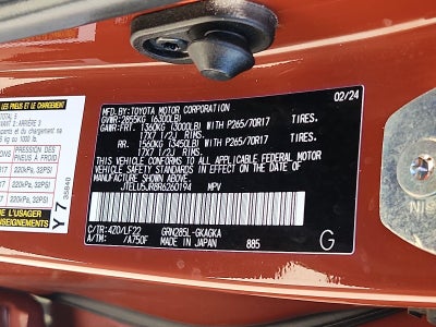 2024 Toyota 4Runner TRD Pro