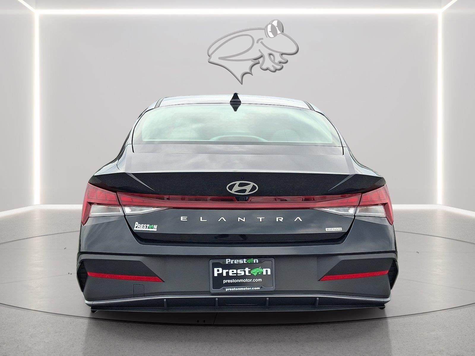 2026 Hyundai Elantra Hybrid Blue