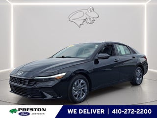 2026 Hyundai Elantra Hybrid Blue