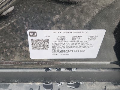 2027 Chevrolet Bolt RS