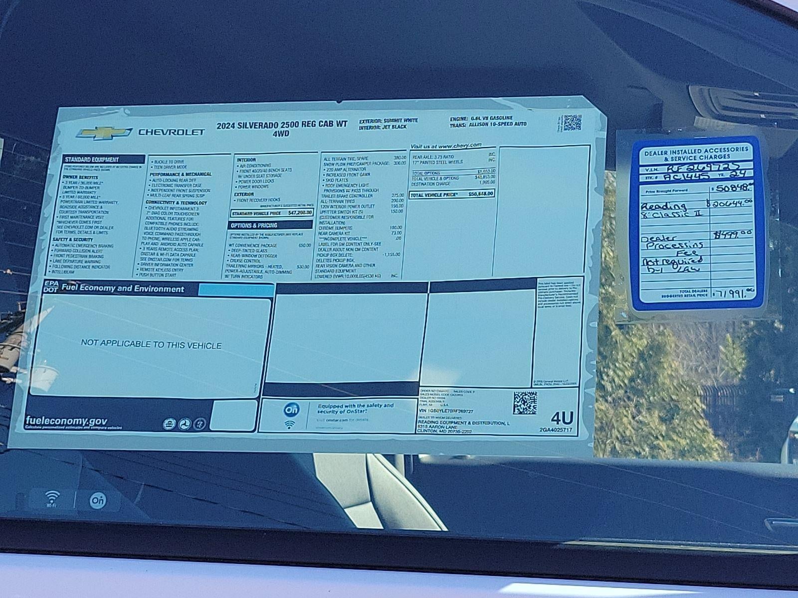 2024 Chevrolet Silverado 2500 HD WT