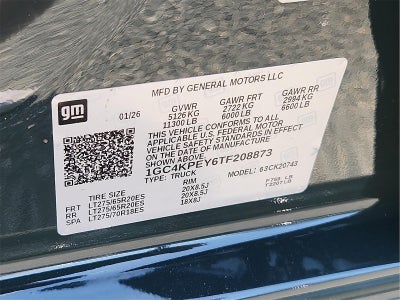 2026 Chevrolet Silverado 2500 HD LTZ