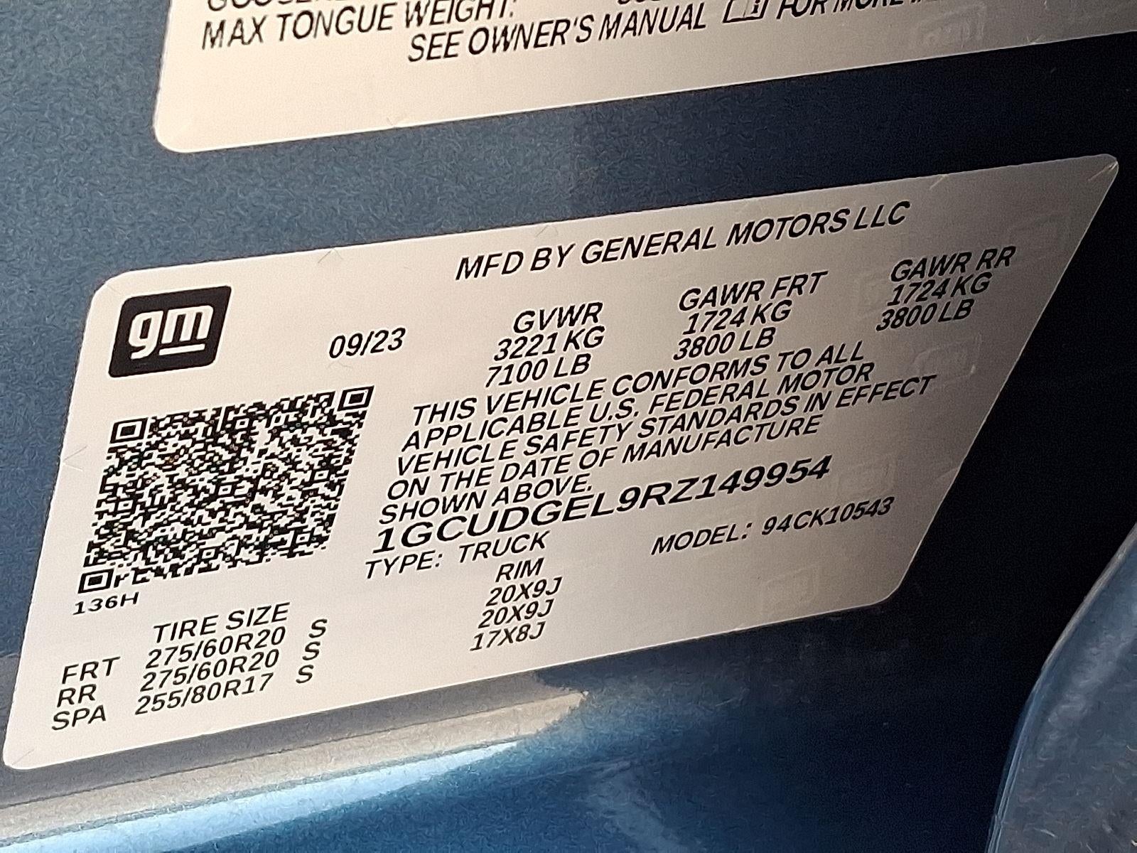 2024 Chevrolet Silverado 1500 LTZ