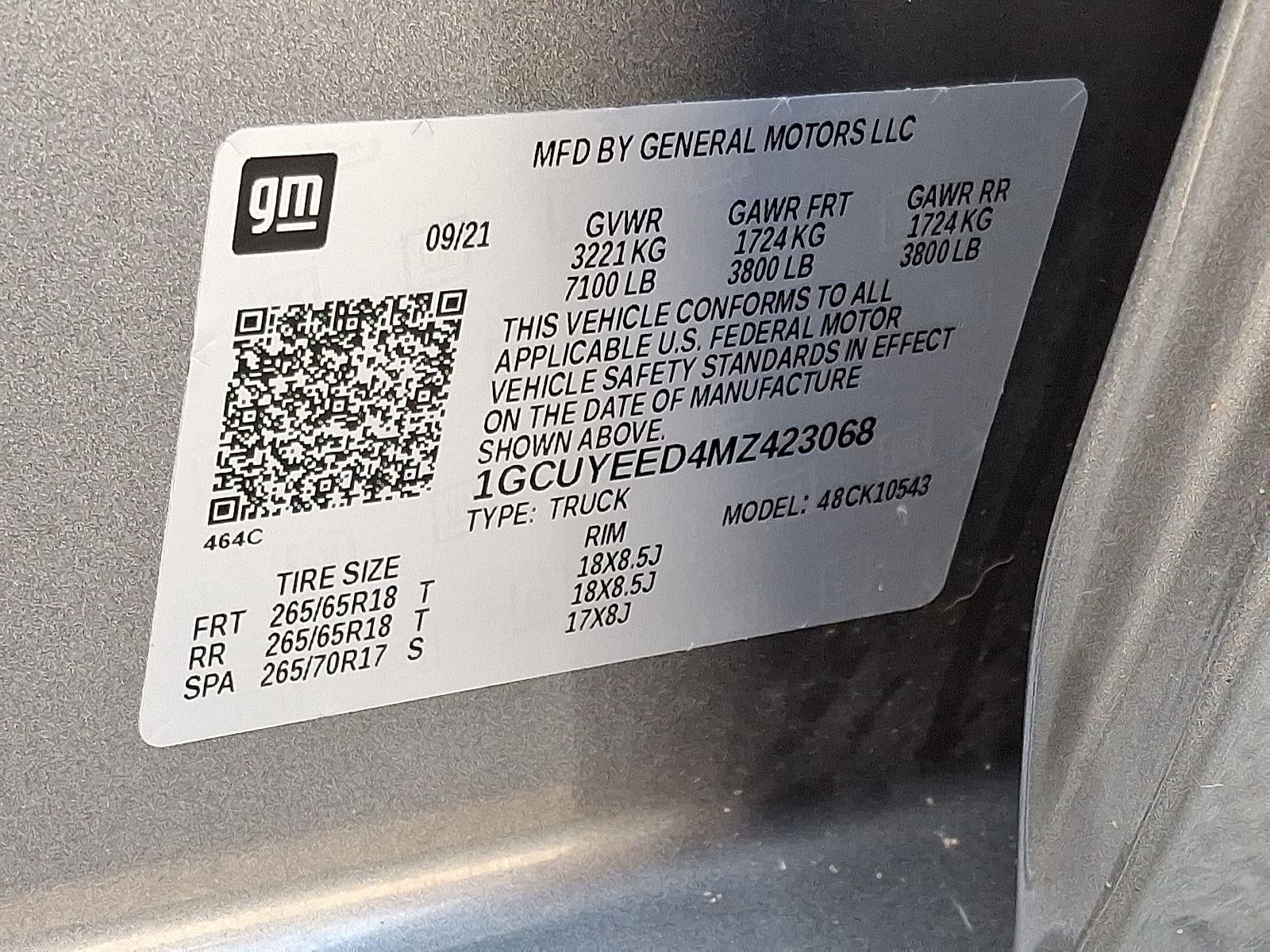 2021 Chevrolet Silverado 1500 RST