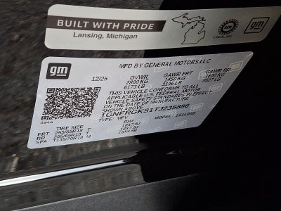 2026 Chevrolet Traverse LT