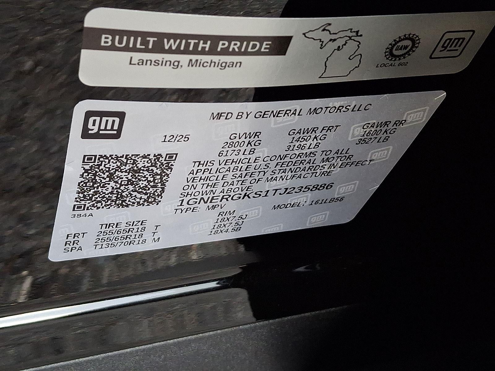 2026 Chevrolet Traverse LT