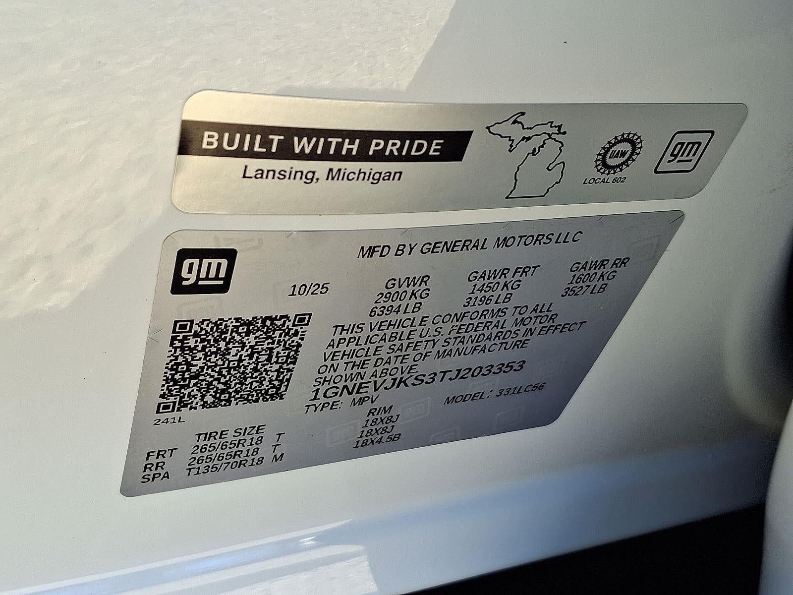 2026 Chevrolet Traverse Z71