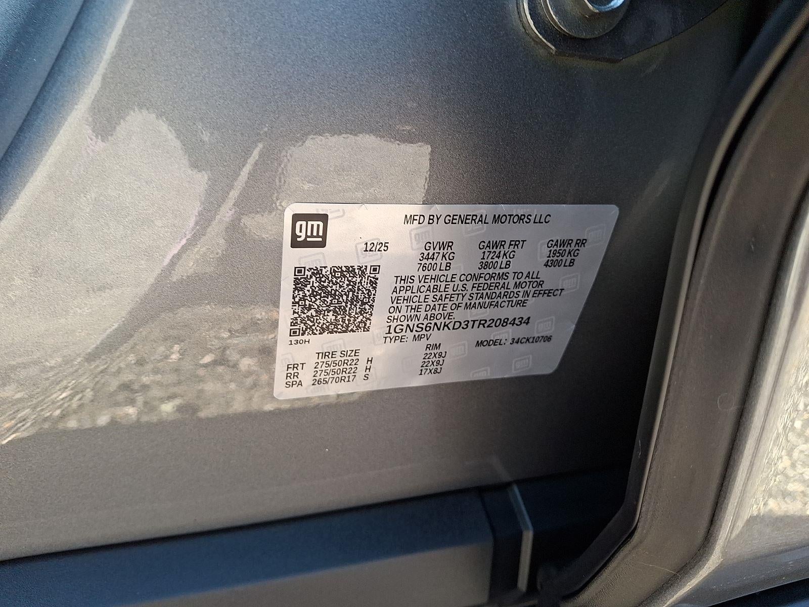 2026 Chevrolet Tahoe LT