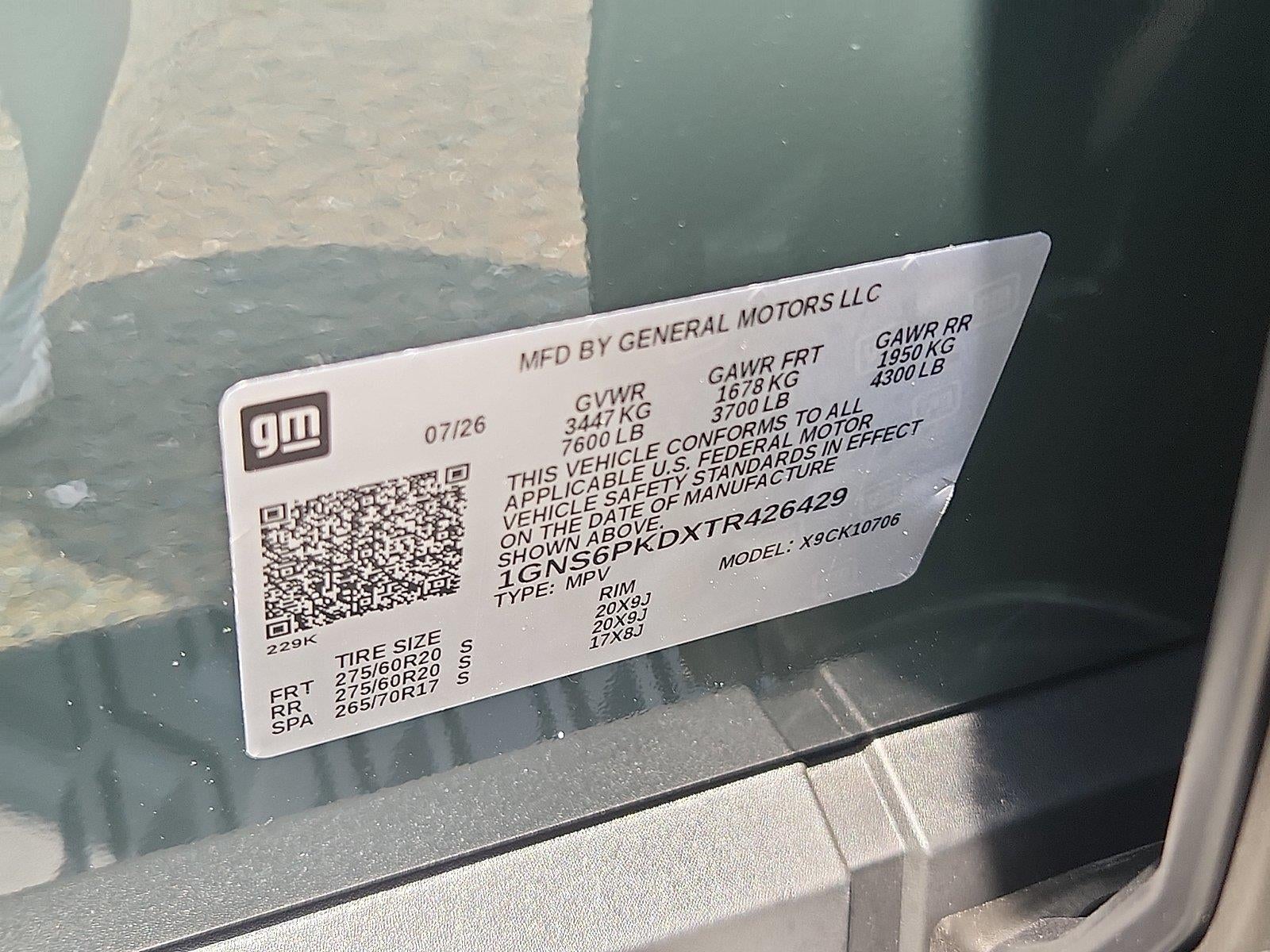 2026 Chevrolet Tahoe Z71