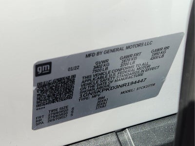 2022 Chevrolet Tahoe Z71
