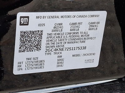 2025 Chevrolet Silverado 2500 HD LT