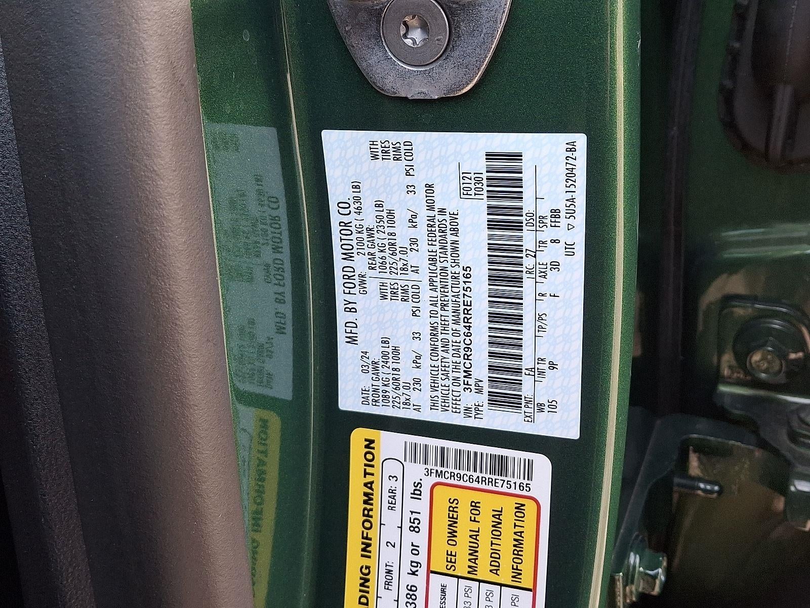 2024 Ford Bronco Sport Outer Banks