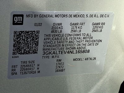 2022 GMC Terrain SLE