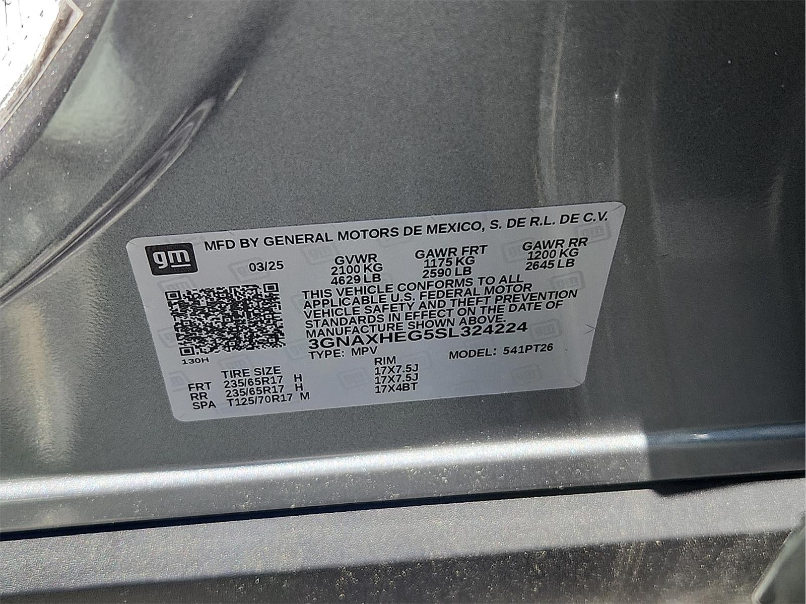 2025 Chevrolet Equinox LT