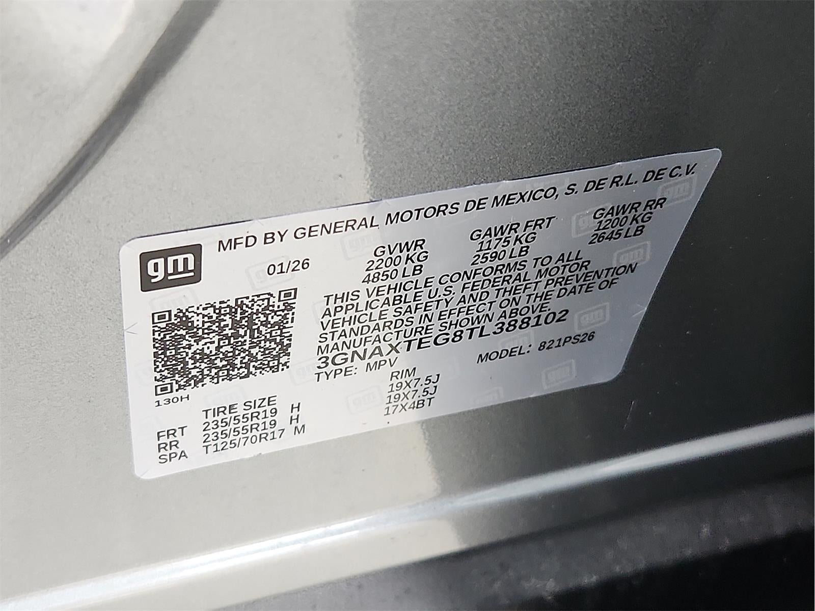 2026 Chevrolet Equinox RS