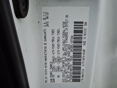 2022 Toyota Tacoma 4WD SR