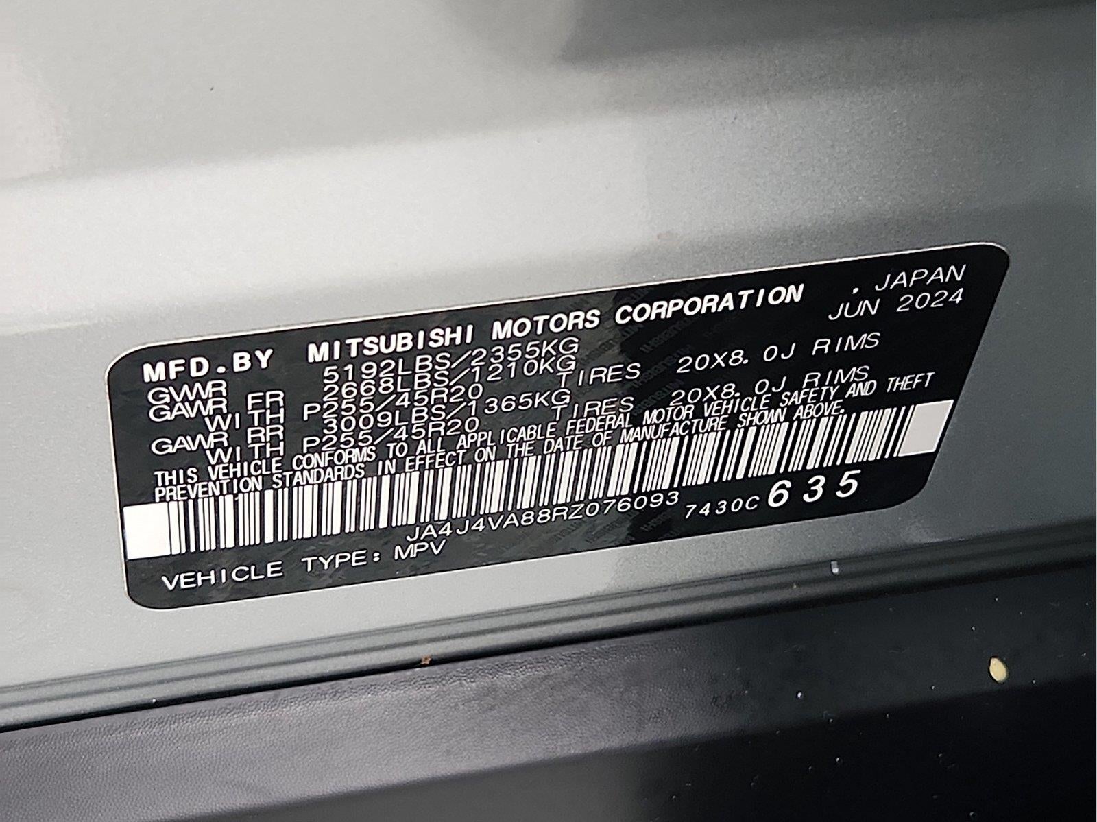 2024 Mitsubishi Outlander SE