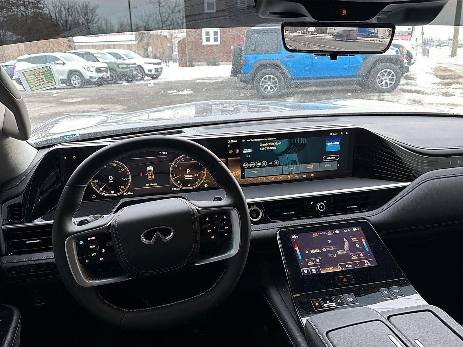 2025 INFINITI QX80 SENSORY