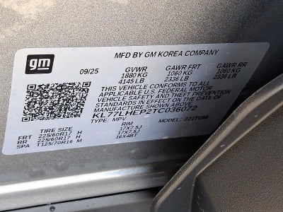 2026 Chevrolet Trax LT