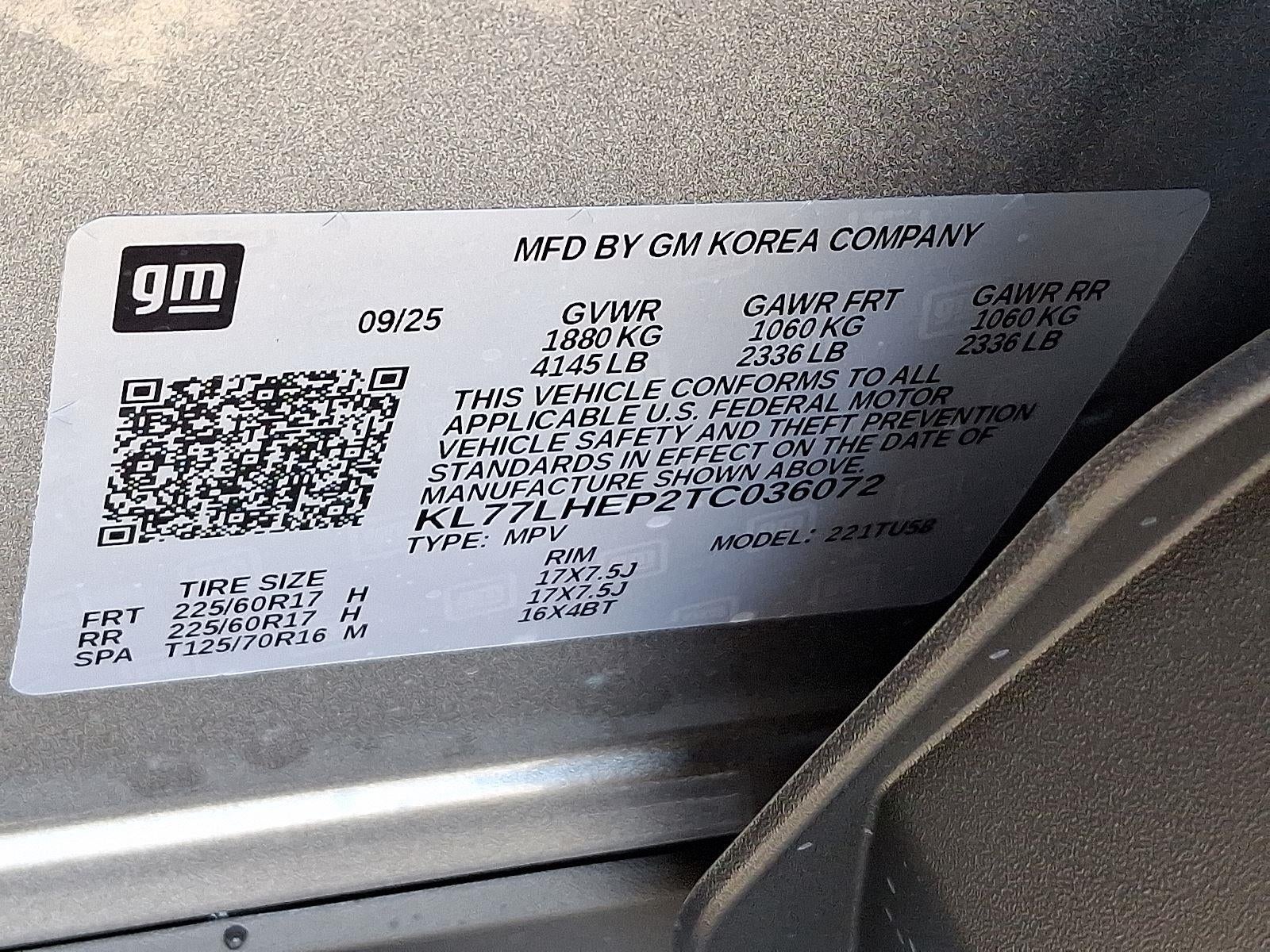 2026 Chevrolet Trax LT