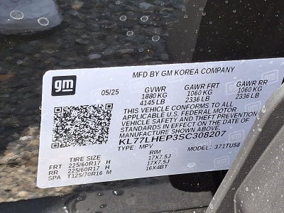 2025 Chevrolet Trax LT