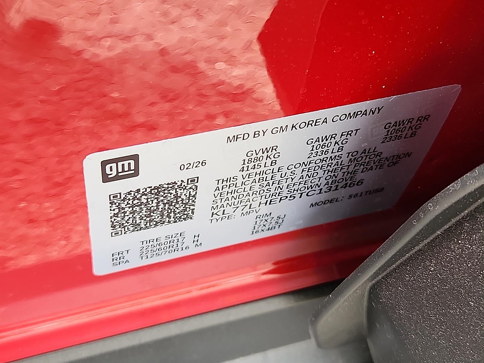 2026 Chevrolet Trax LT