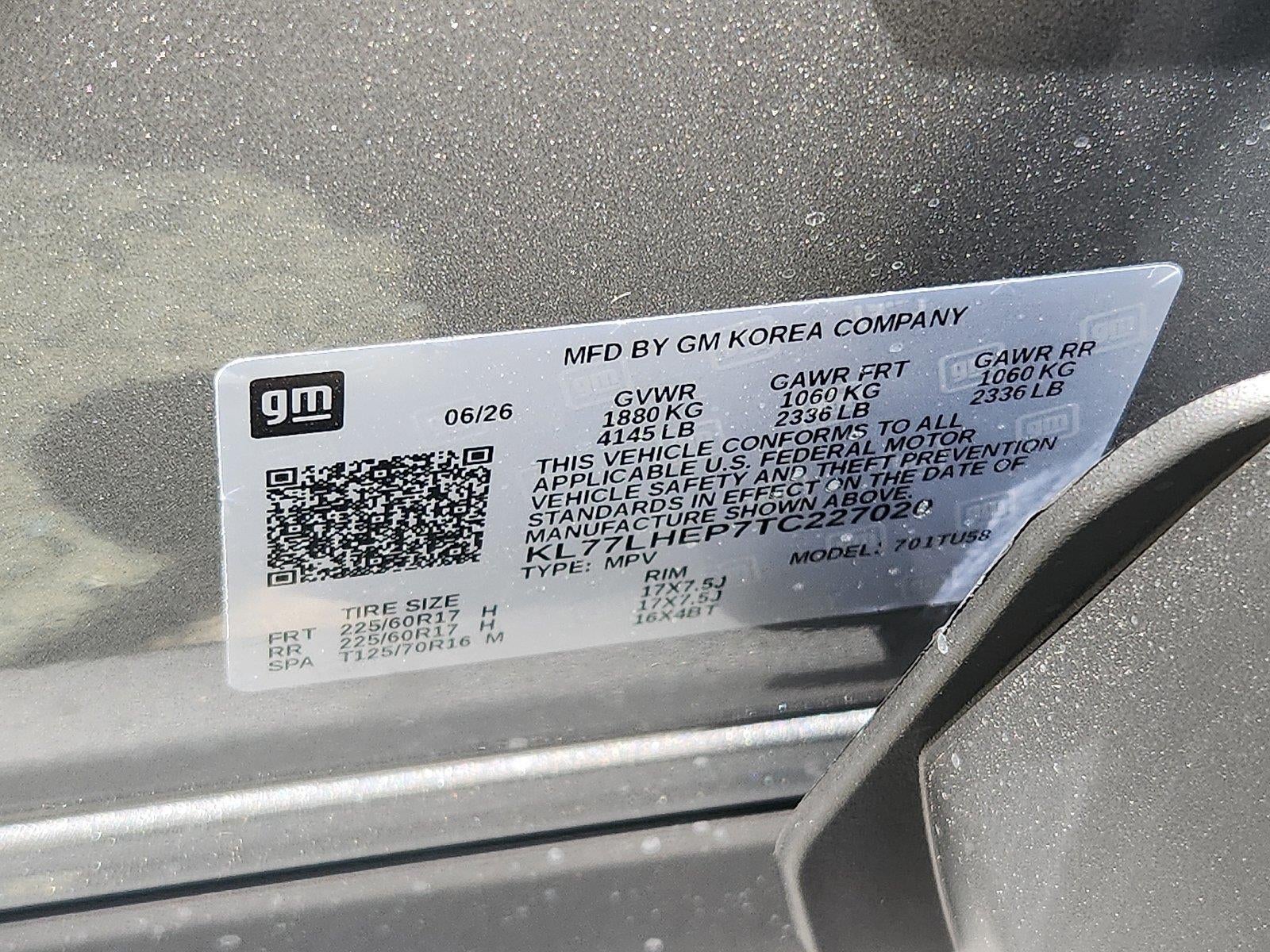 2026 Chevrolet Trax LT