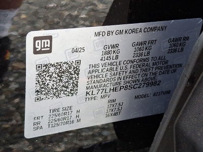 2025 Chevrolet Trax LT