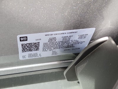 2026 Chevrolet Trax 2RS