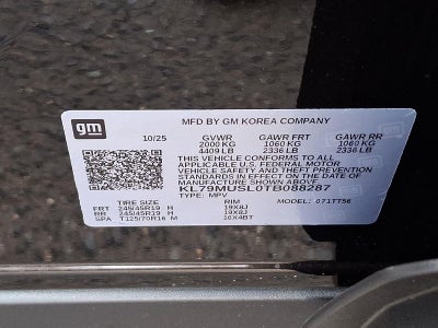 2026 Chevrolet Trailblazer RS