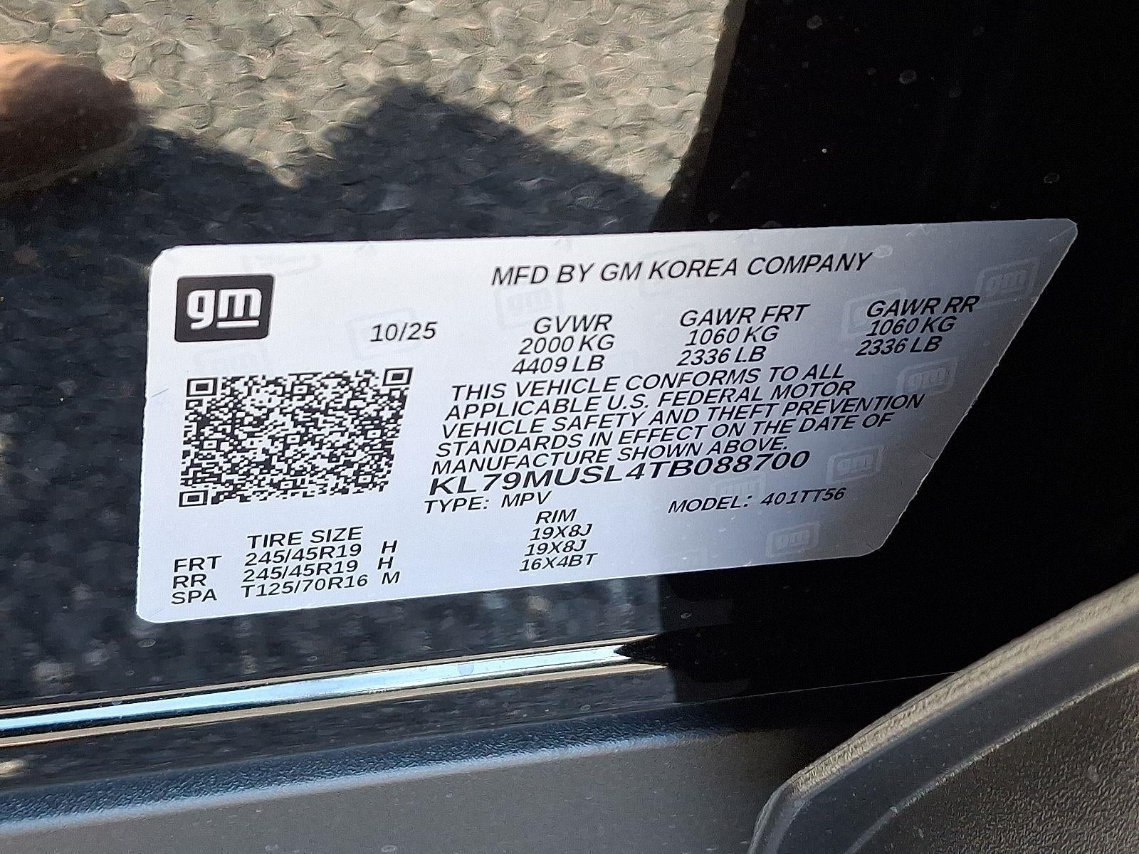 2026 Chevrolet Trailblazer RS