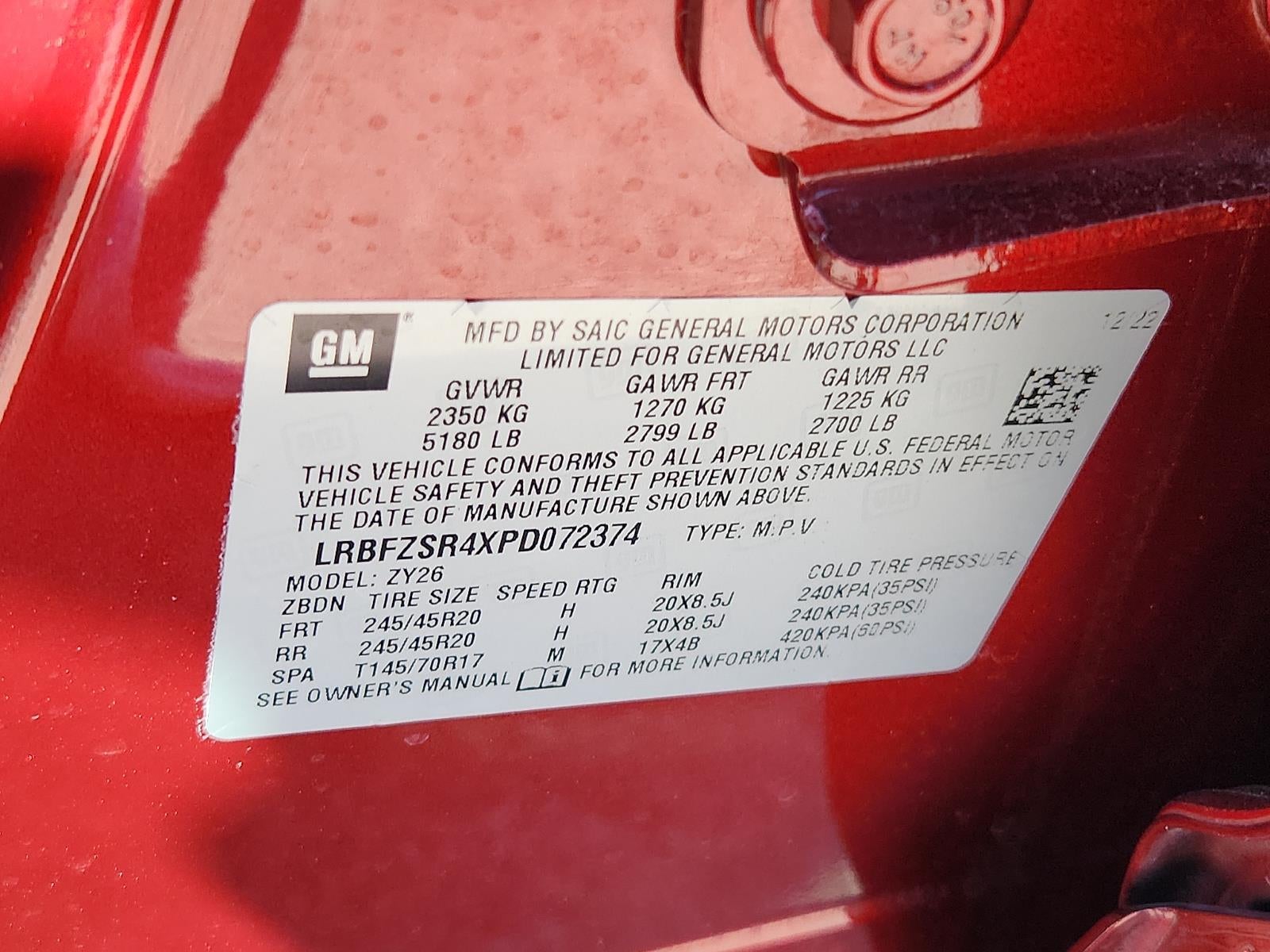 2023 Buick Envision Avenir