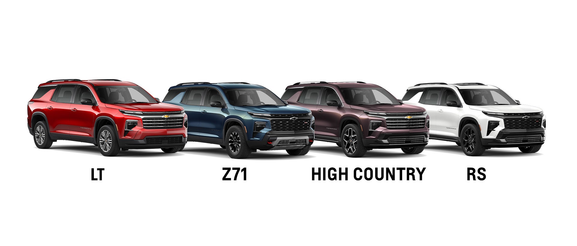 2026 Chevrolet Traverse Trim Levels