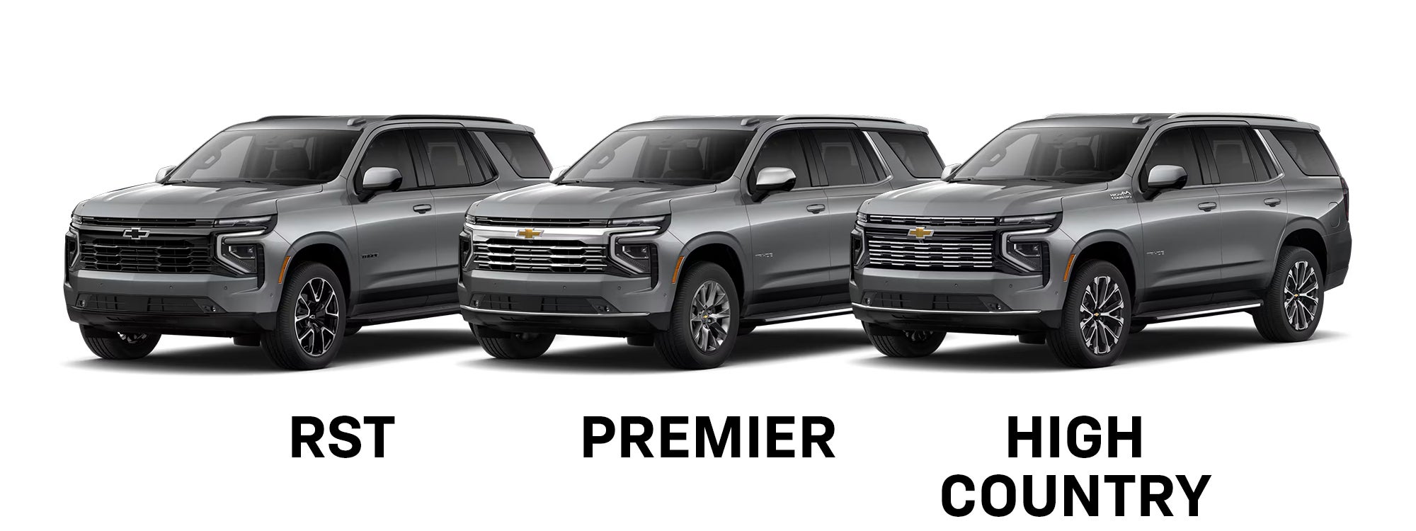 2026 Chevrolet Tahoe Trim Levels