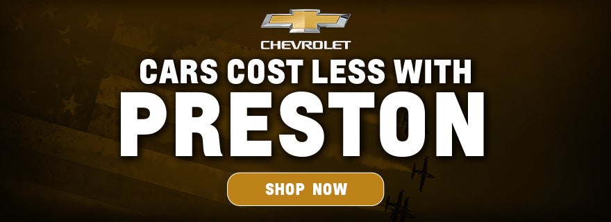 CARS COST LESS WITH PRESTON
