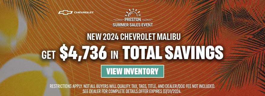 Preston Chevy | New & Used Car Dealer in Aberdeen, MD