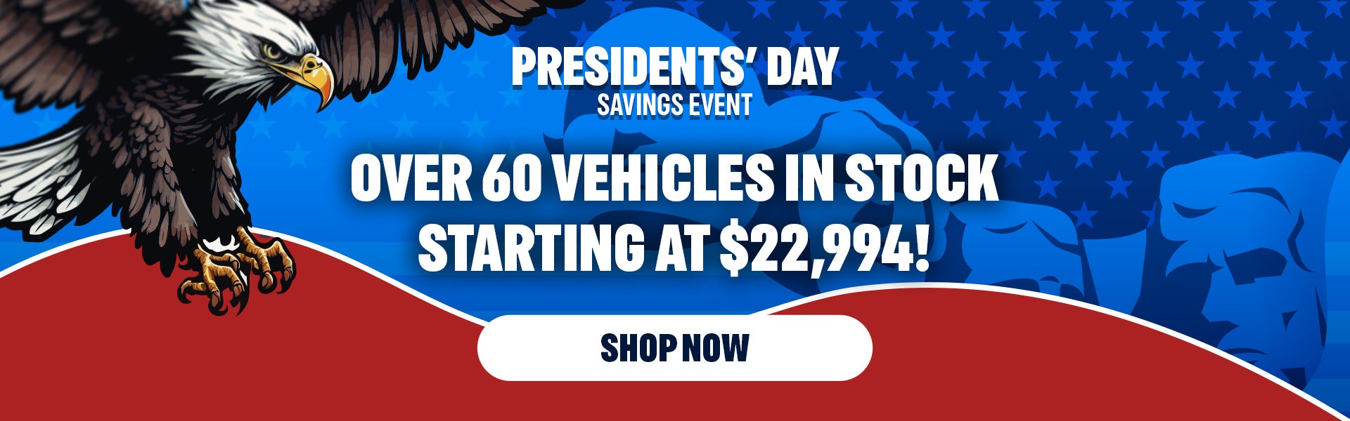 Over 60 Vehicles in Stock Starting at $22,994!
