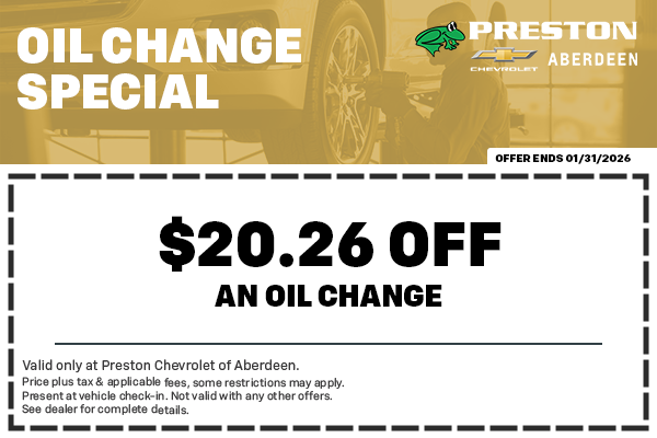 Oil Change Special