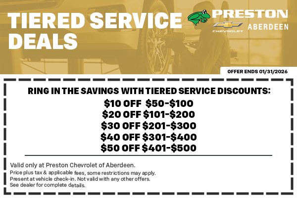 Tiered Service Deals