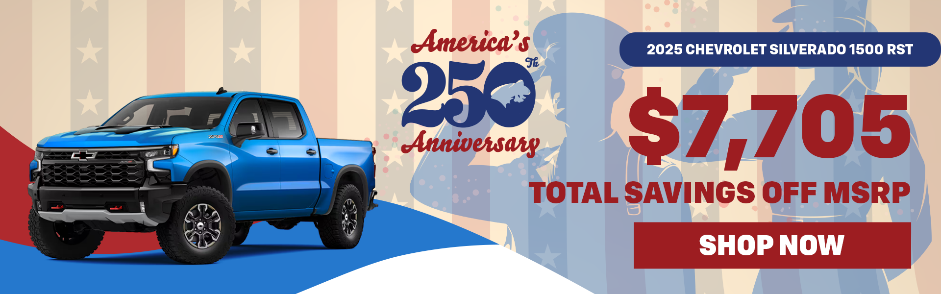 $7,705 off MSRP | 2025 Chevrolet Silverado 1500