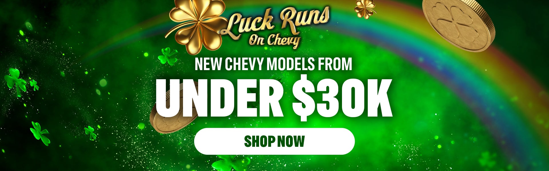 new Chevy Models from under $30k!